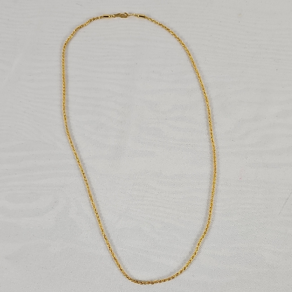 Elegant 24 K Gold Plated Necklace